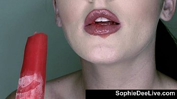 Popsicle Suck With Busty Sophie Dee