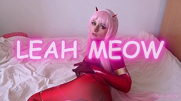 Cosplay Teen 02 Zero Two Blowjob Fuck Anal Cum In Mouth Leah Meow