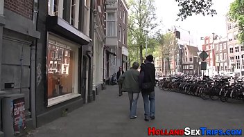 Dutch Whore Takes Cumshot