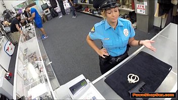 Bootyful Latina Security Guard Fucked By The Pawnshop Owner