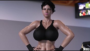 Big Tit Personal Trainer Face Fucked By Her Wimpy Client Preview