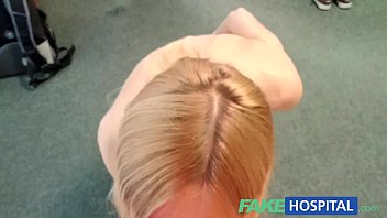 Fakehospital Slender Squirting Hot Sexy Blonde Wants Breast Implant Advice