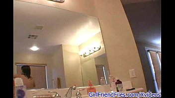 Girl Shaving Her Legs In Home Movie