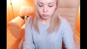 Confused Depressed Blonde Bitch Is Waiting For Your Cum On Her Beautiful Face