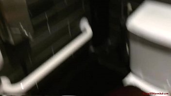 The Boss Me In Public Toilet Anal Sex In Restaurant Toilets