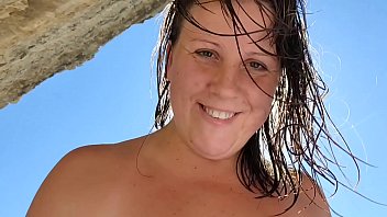 Step Mom Fucking On A Nuduistic Beach With Stepson While Husbands Swim