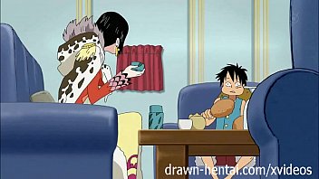 One Piece Hentai Boa Seduces Luffy