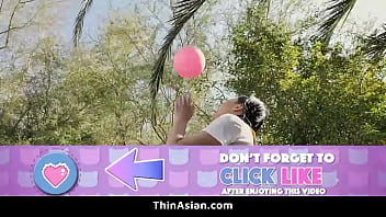 White Stud Dips His Thick Cock Into Juicy Asian Cunt And Covers Her In A Splash Of Cum Elle Voneva