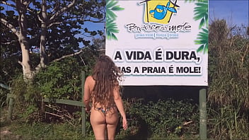 Cenas Fant Sticas Da Praia De Naturismo Mais Linda Do Brasil